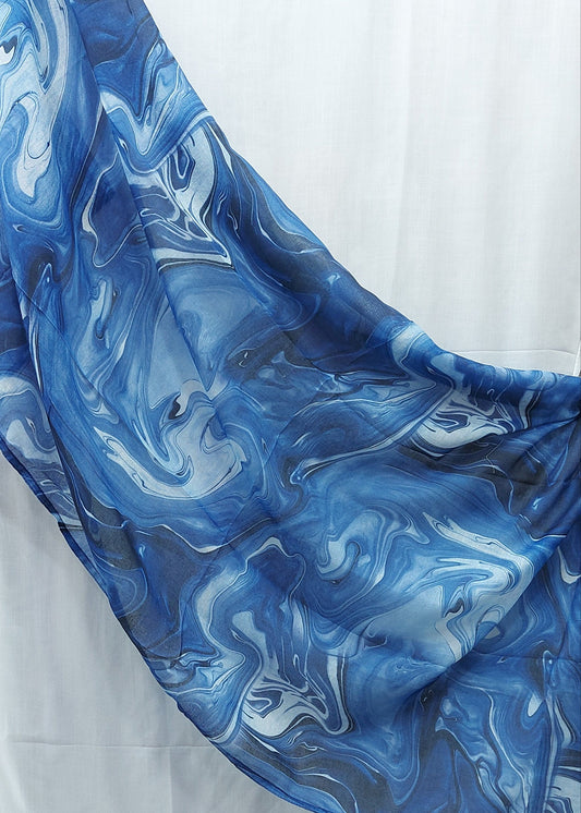 Modal lawn-Marble Blue